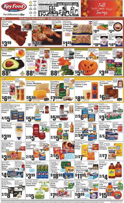 Key Food (NY) Weekly Ad Flyer Specials October 14 to October 20, 2022