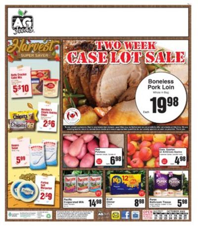 AG Foods Flyer October 14 to 27