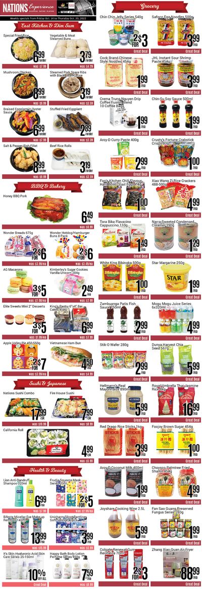 Nations Fresh Foods (Toronto) Flyer October 14 to 20