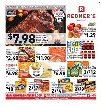 Redner's Markets (DE, MD, PA) Weekly Ad Flyer Specials October 13 to October 19, 2022