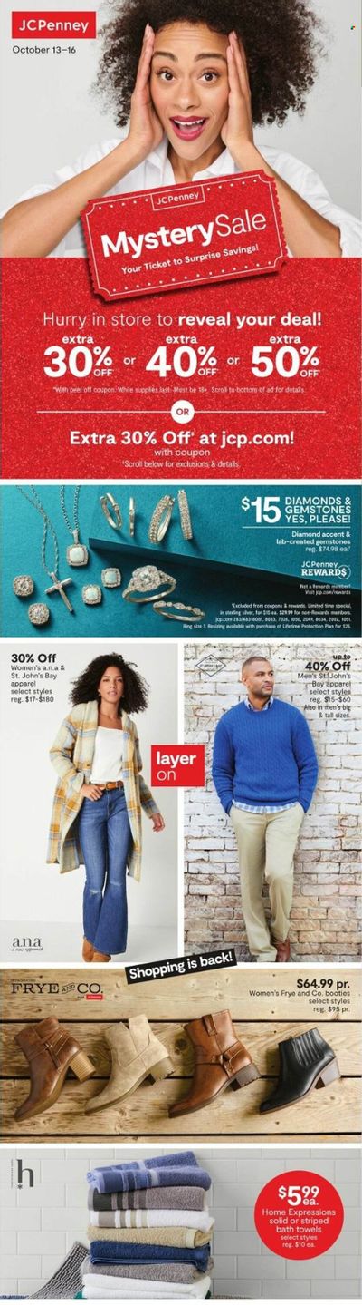 JCPenney Weekly Ad Flyer Specials October 13 to October 16, 2022