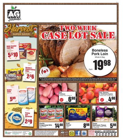 AG Foods Flyer October 16 to 29