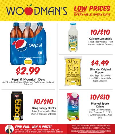 Woodman's Markets (IL, WI) Weekly Ad Flyer Specials October 13 to October 19, 2022