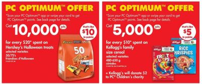 No Frills Ontario: 5,000 PC Optimum Points For Every $10 Spent On Kellogg’s Family Size Cereal
