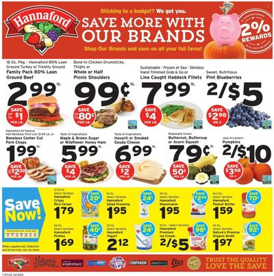 Hannaford (NY) Weekly Ad Flyer Specials October 16 to October 22, 2022
