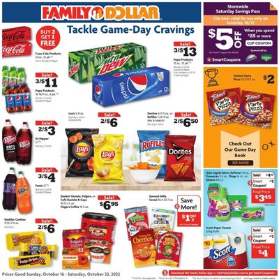 Family Dollar Weekly Ad Flyer Specials October 16 to October 22, 2022