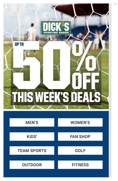 DICK'S Weekly Ad Flyer Specials October 16 to October 22, 2022