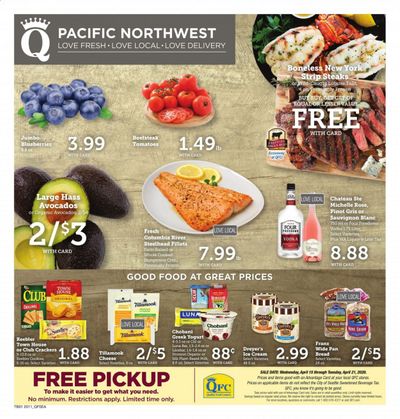 QFC Weekly Ad & Flyer April 15 to 21