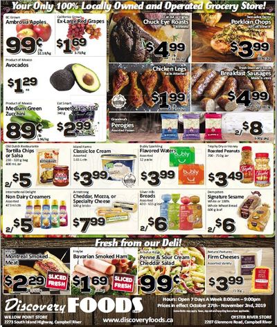 Discovery Foods Flyer October 27 to November 2