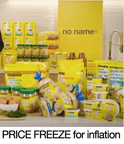 Loblaw Companies Canada Freezes Prices of All No Name Brand Products for Inflation Until January 31, 2023!
