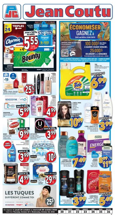Jean Coutu (QC) Flyer October 20 to 26