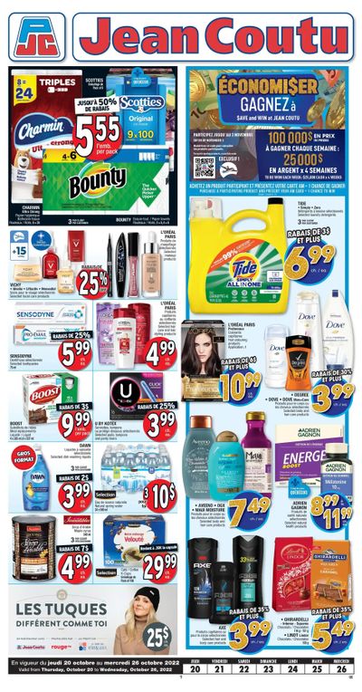 Jean Coutu (QC) Flyer October 20 to 26