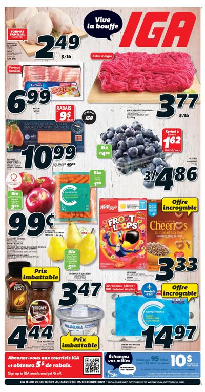 IGA (QC) Flyer October 20 to 26
