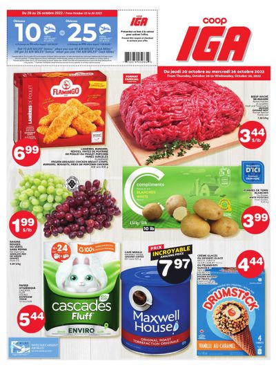 Coop IGA Flyer October 20 to 26 Coop IGA Flyer October 20 to 26