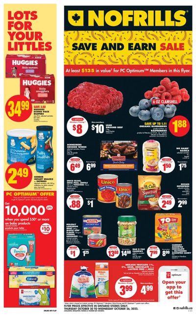 No Frills (ON) Flyer October 20 to 26