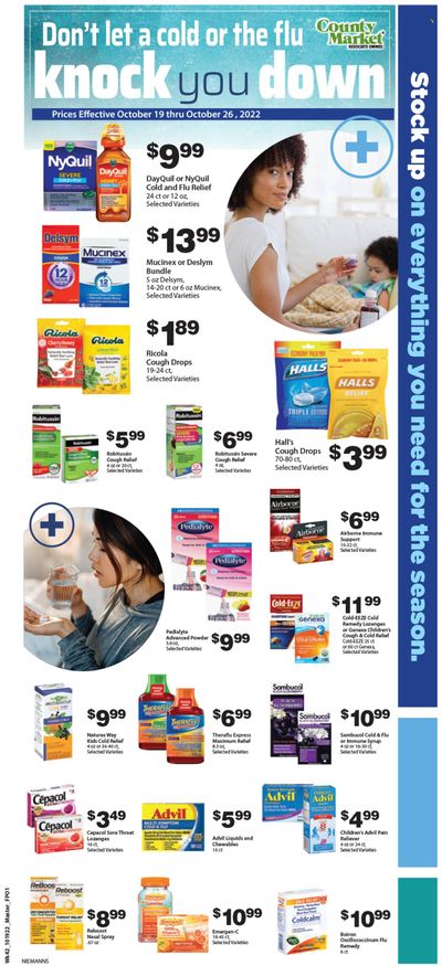County Market (IL, IN, MO) Weekly Ad Flyer Specials October 19 to October 26, 2022