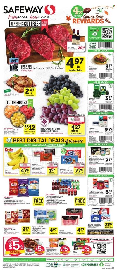 Safeway (SD) Weekly Ad Flyer Specials October 19 to October 25, 2022