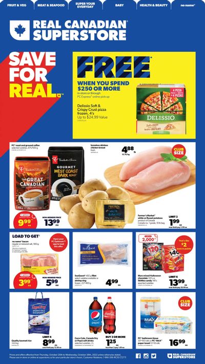 Real Canadian Superstore (ON) Flyer October 20 to 26