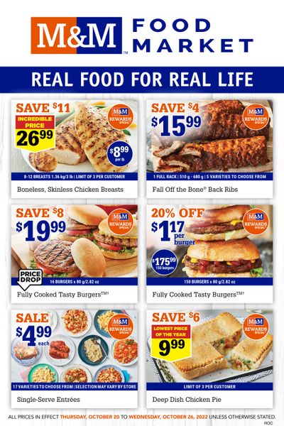 M&M Food Market (Atlantic & West) Flyer October 20 to 26 M&M Food Market (Atlantic & West) Flyer October 20 to 26