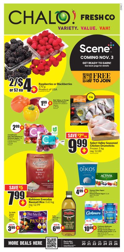 Chalo! FreshCo (ON) Flyer October 20 to 26