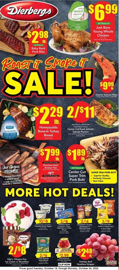 Dierbergs (IL, MO) Weekly Ad Flyer Specials October 18 to October 24, 2022