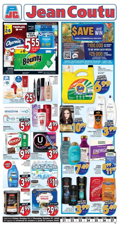 Jean Coutu (NB) Flyer October 21 to 27