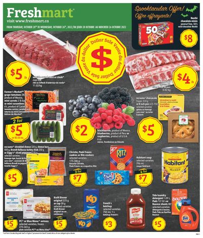 Freshmart (ON) Flyer October 20 to 26