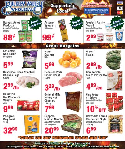 Bulkley Valley Wholesale Flyer October 20 to 26