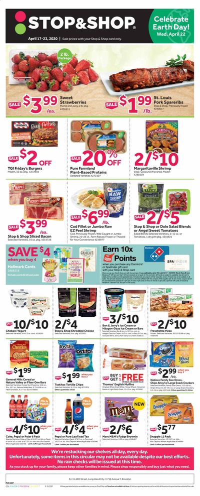 Stop & Shop Weekly Ad & Flyer April 17 to 23