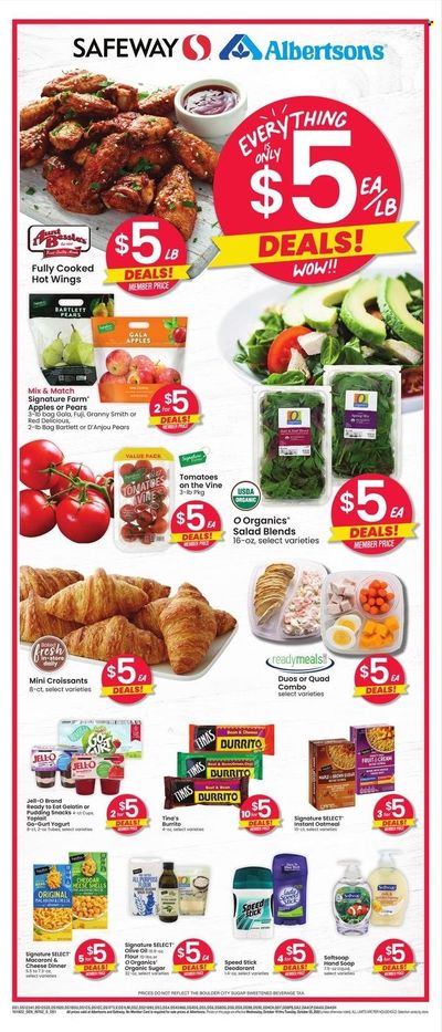 Safeway (SD) Weekly Ad Flyer Specials October 19 to October 25, 2022