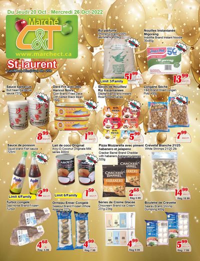 Marche C&T (St. Laurent) Flyer October 20 to 26