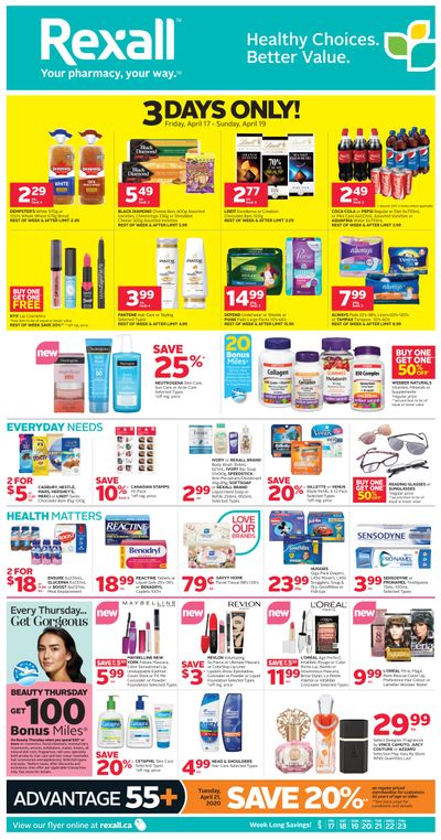 Rexall (West) Flyer April 17 to 23