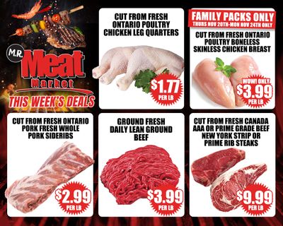 M.R. Meat Market Flyer October 20 to 27