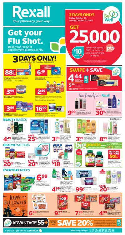 Rexall (AB, SK & MB) Flyer October 21 to 27