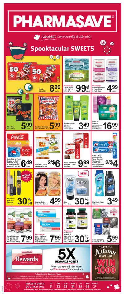 Pharmasave (ON) Flyer October 21 to 27