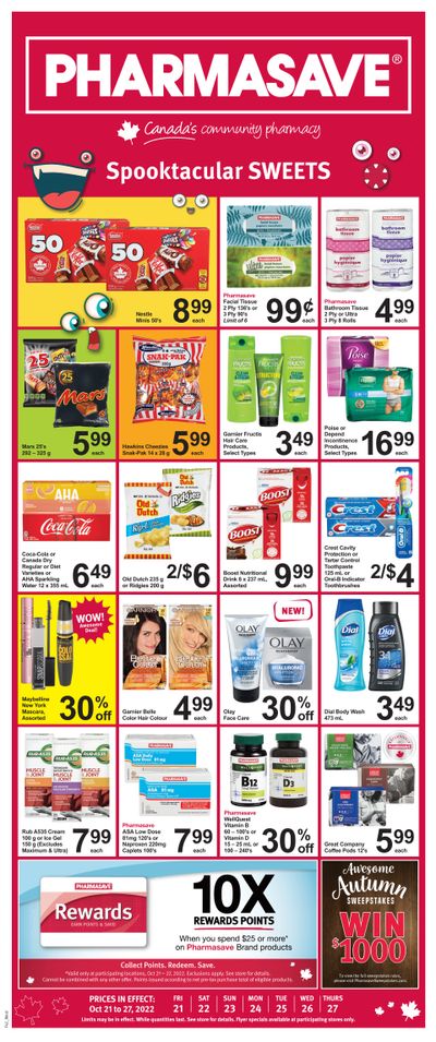 Pharmasave (West) Flyer October 21 to 27