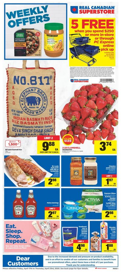 Real Canadian Superstore (West) Flyer April 17 to 23