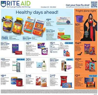 RITE AID Weekly Ad Flyer Specials October 23 to October 29, 2022