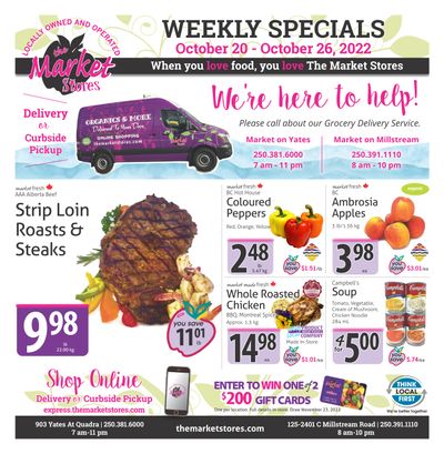 The Market Stores Flyer October 20 to 26