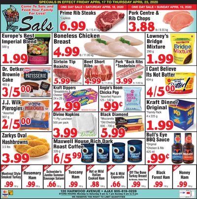 Sal's Grocery Flyer April 17 to 23
