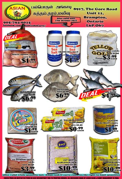Asian Cash & Carry Flyer October 21 to 27