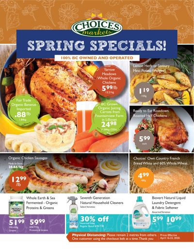 Choices Market Flyer April 16 to 22