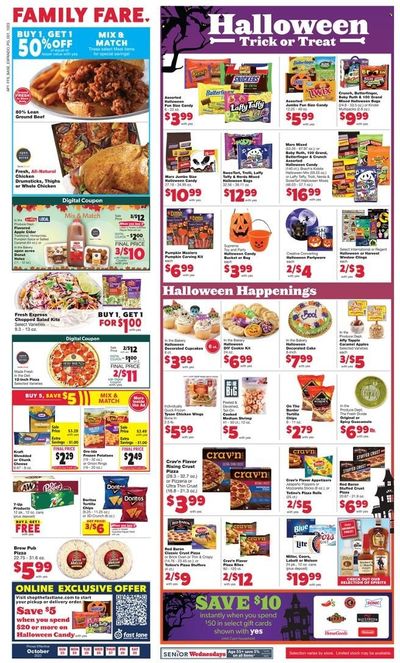Family Fare (MI) Weekly Ad Flyer Specials October 23 to October 29, 2022
