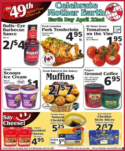 The 49th Parallel Grocery Flyer April 16 to 22