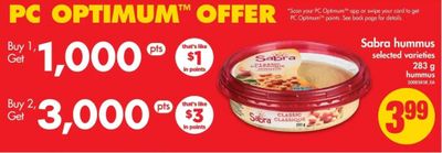 No Frills Ontario: Sabra Hummus For As Low As $1.49!