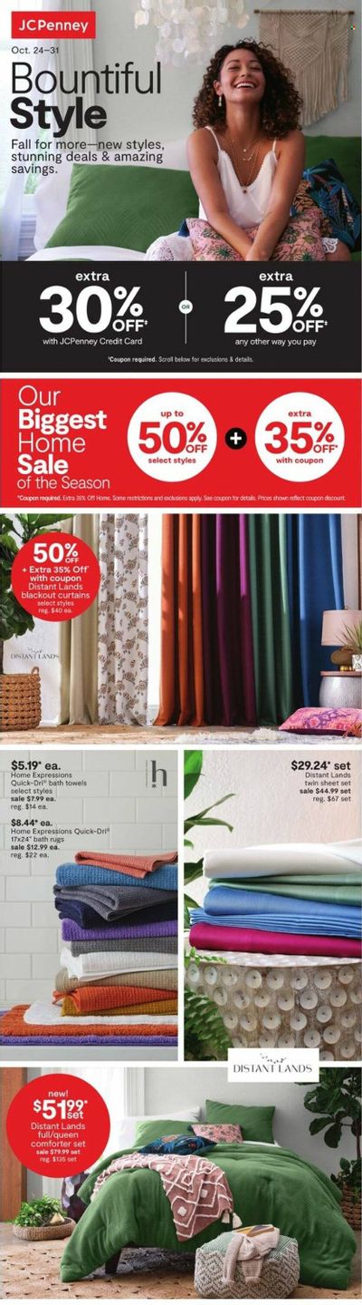 JCPenney Weekly Ad Flyer Specials October 24 to October 31, 2022