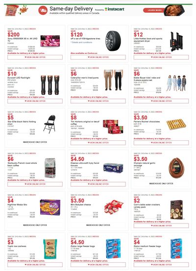 Costco (BC, AB, SK & MB) Weekly Savings October 24 to November 6
