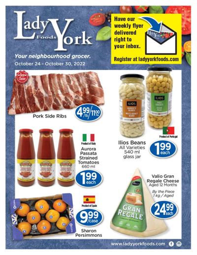 Lady York Foods Flyer October 24 to 30