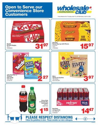 Wholesale Club (Atlantic) Flyer April 16 to 22
