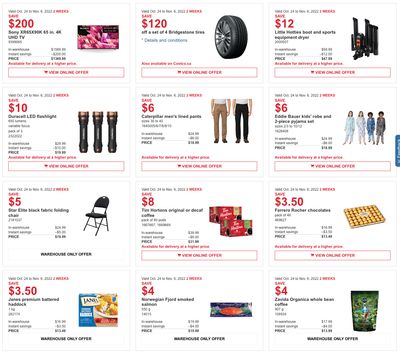 Costco Canada Coupons/Flyers Deals at All Costco Wholesale Warehouses in Canada, Until November 6